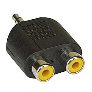 Adapter Cinch-Buchse/Klinke-Stecker