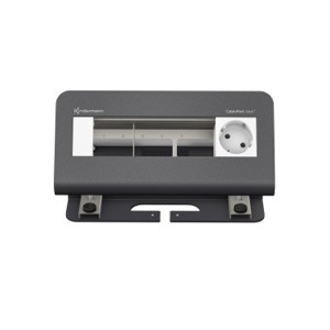CablePort desk² 4-fach 1 x Strom